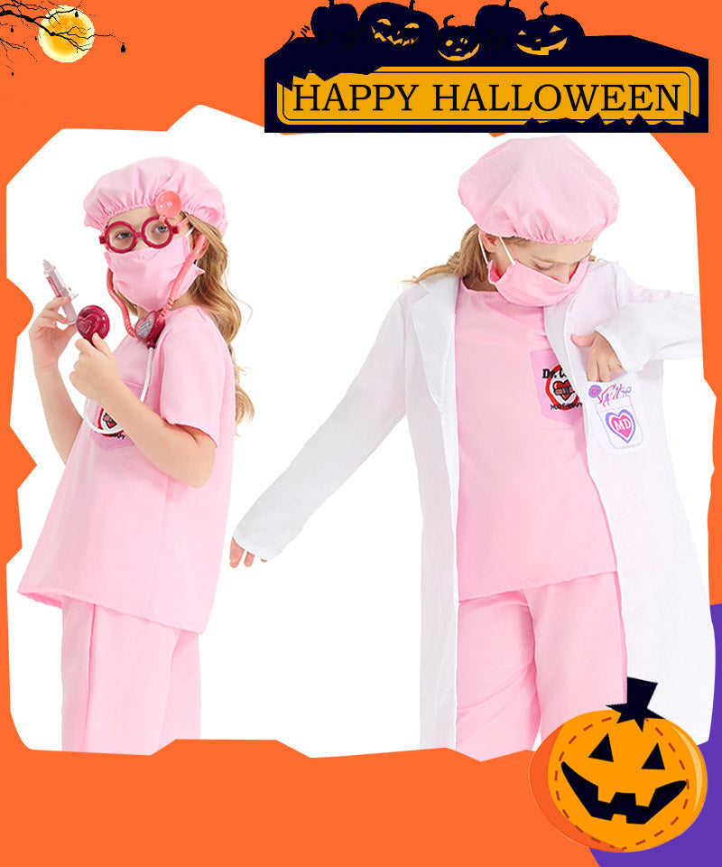 【ハロウイン コスチューム】キッズ ハロウィン衣装 ナース 子供から大人まで コスプレ ハロウィンコスチューム?ハロウィン仮装】ハロウィン仮装 子供 ハロウィンetwsj0009