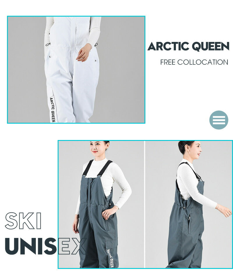 スノーボード ウェア ビブパンツ ビッグスタイル ユニセックス メンズ レディース スノーボードパンツ サスペンダーパンツ 厚手 スノーパンツ 防風通気 防水 hxf0013
