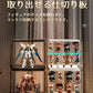 フィギュアケース 高品質 コレクションケース 収納 コレクション ボックス クリアケース 透明展示ケース 積み重ね可能 扉付き 組み立て式 透明 アクリル ケー storage-011