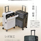 スーツケース フロントオープン 機内持ち込み Sサイズ ファスナータイプ USBポート付き キャリーケース 軽量 トップオープン 前開き キャリーバッグ ビジネ item-009