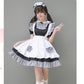 メイド服 ハロウィン コスプレ 半袖 蝶結ぶ メイド 可愛い 女の子 セクシー カップル ロリータ 定番 衣装 レディース エプロン ドレス アリス風仮装 上質maid-010