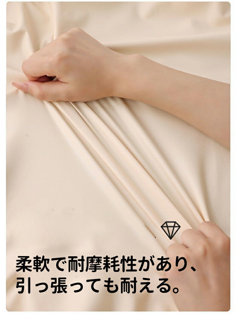 テーブルクロス 耐熱 テーブルクロス ゴム テーブルクロス 撥水 おしゃれ テーブルカバー 北欧 PUレザー シンプtablecloth-03