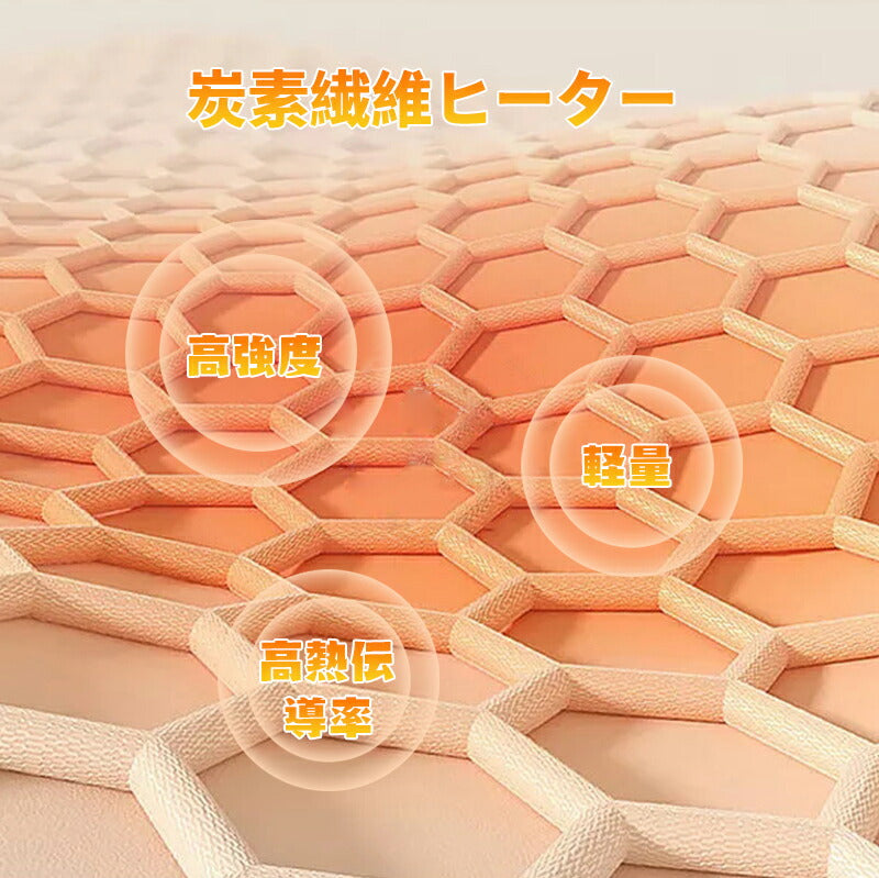 電気毛布 掛け着る両用 日本製ヒーター 洗える USB給電 即暖 保温 5WAY ３階段調温 ブランケット ひざ掛け ヒーター 着る毛布 着る電気毛布 110x moufu-001