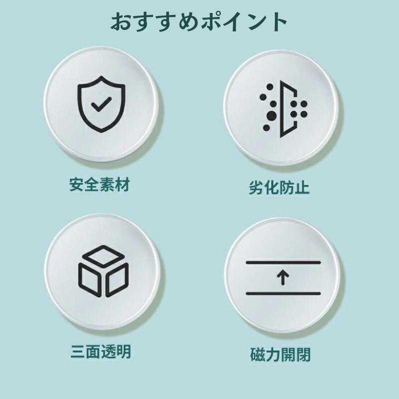 フィギュアケース 収納 高品質 コレクション ボックス コレクションケース クリアケース 透明展示ケース 積み重ね可能 扉付き 組み立て式 透明 アクリル ケー copy-34