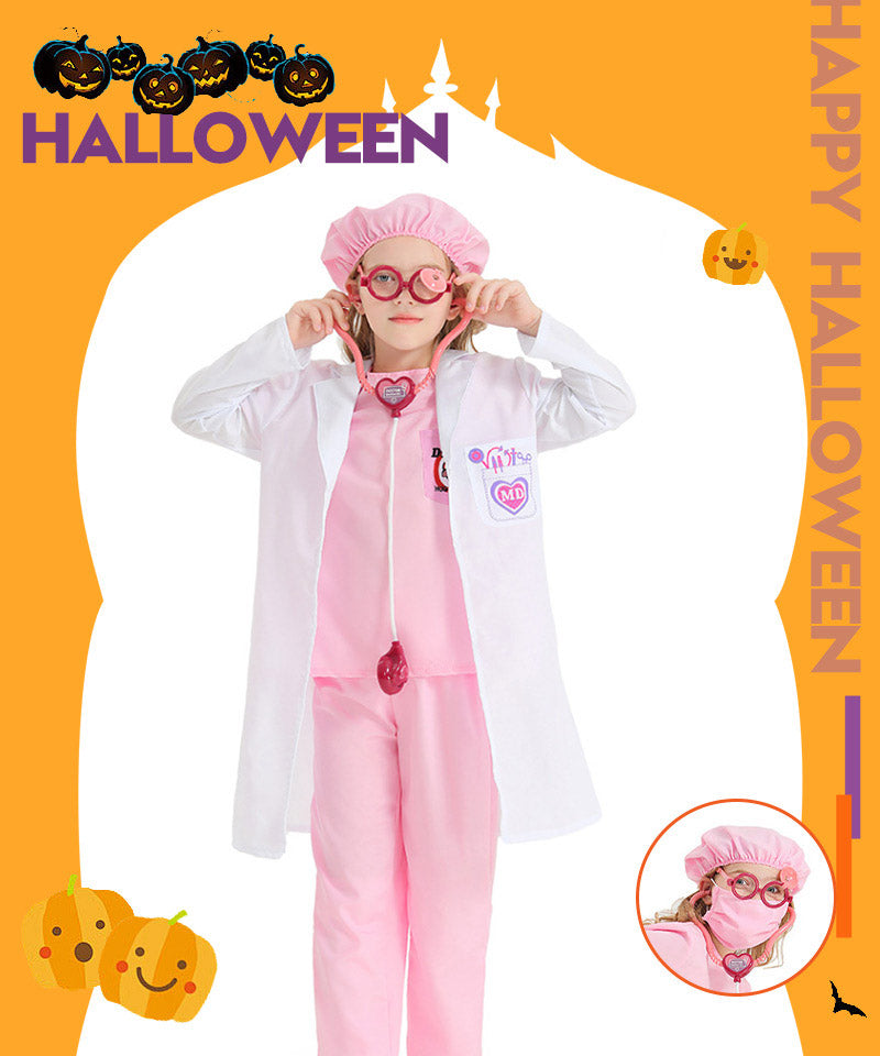 【ハロウイン コスチューム】キッズ ハロウィン衣装 ナース 子供から大人まで コスプレ ハロウィンコスチューム?ハロウィン仮装】ハロウィン仮装 子供 ハロウィンetwsj0009