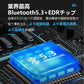 【Bluetooth5.3+EDR 】ワイヤレスイヤホン bluetooth イヤホン 残量表示 AAC対応 日本語音声 Hi-Fi高音質 低遅延 自動ペアリンearphone-001