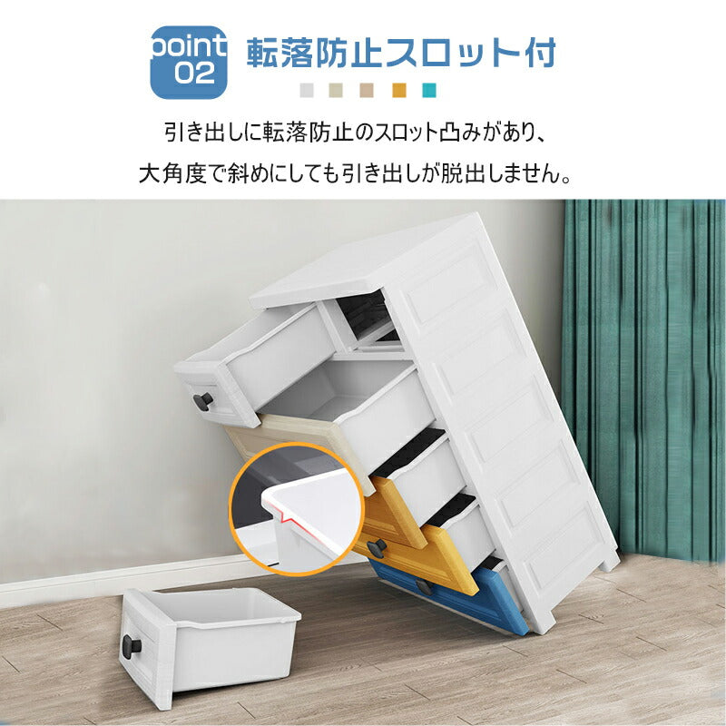チェスト おしゃれ 収納 ボックス 衣類 衣装 ランドリー ケース タンス プラスチック 組み立て式 シェルフ コレクションシェルフ 収納 コンパクト 棚 フィ storage-053