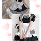 メイド服 ハロウィン コスプレ 半袖 蝶結ぶ メイド 可愛い 女の子 セクシー カップル ロリータ 定番 衣装 レディース エプロン ドレス アリス風仮装 上質maid-010