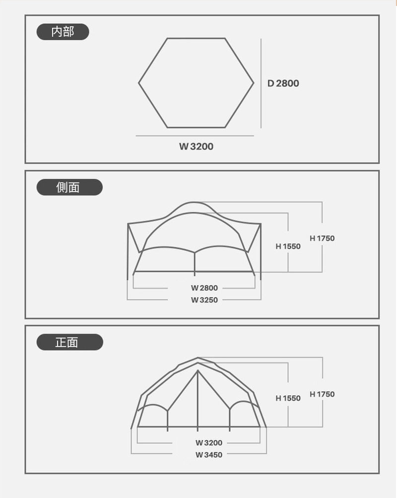 ワンタッチテント 宿泊可 2層 6人用 大型 5人用 4人用 3人用 テント ワンタッチ おしゃれ ドームテント 折りたたみ 軽量 防水 キャンプ アウトドア  tento-002-cp