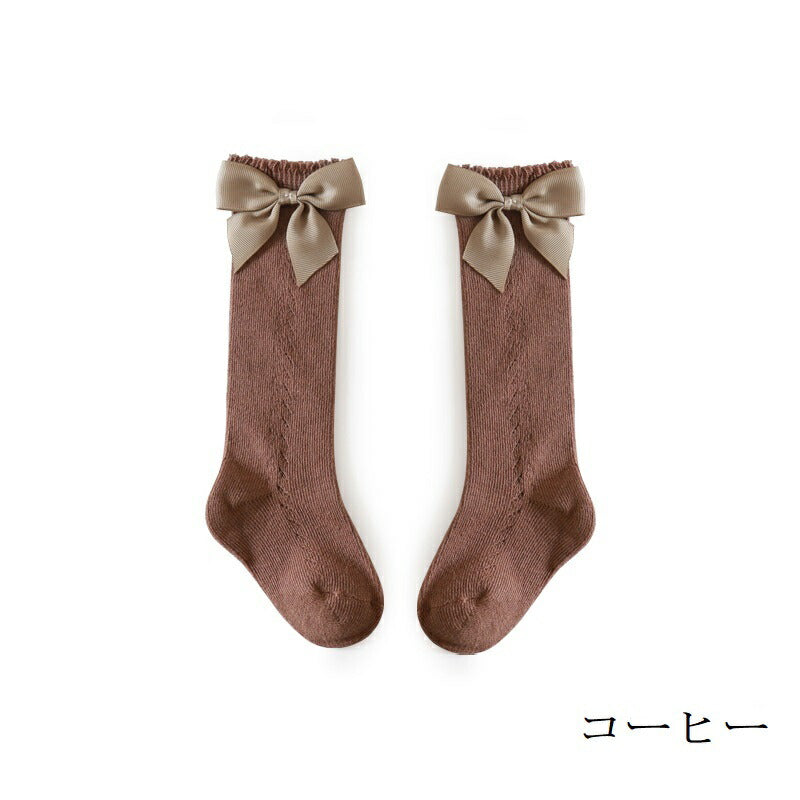 靴下 3足セット ソックス ハイソックス ロング 子供用靴下 子供 こども キッズ ベビー 男の子 女の子 膝下丈 ひざ下丈 ボーダー 黒 お kutusita-001