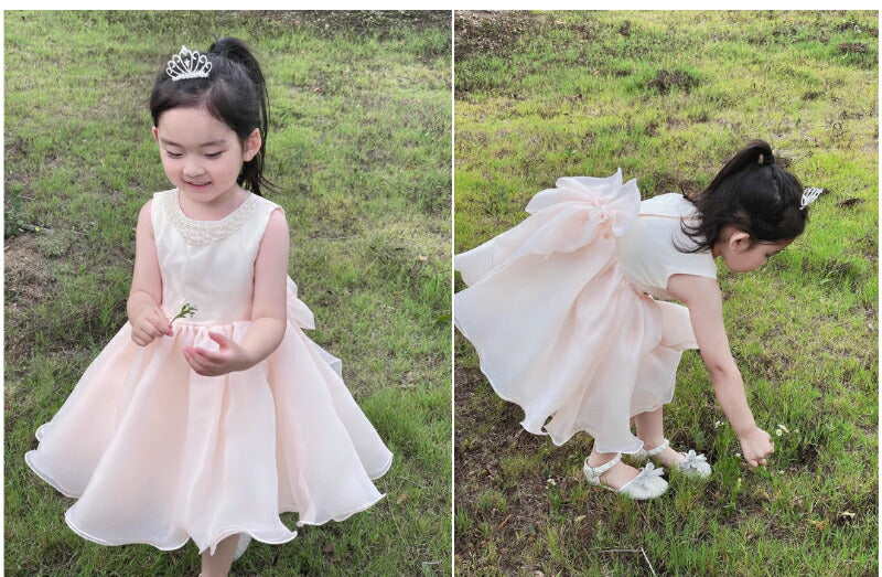 子供ドレス 女の子 プリンセス ワンピース ロングドレス 子供服 ピアノ 発表会 結婚式 入園式 入学式 卒業式 パーティー 誕生日 記念写真 小学生 70-1sgato-014