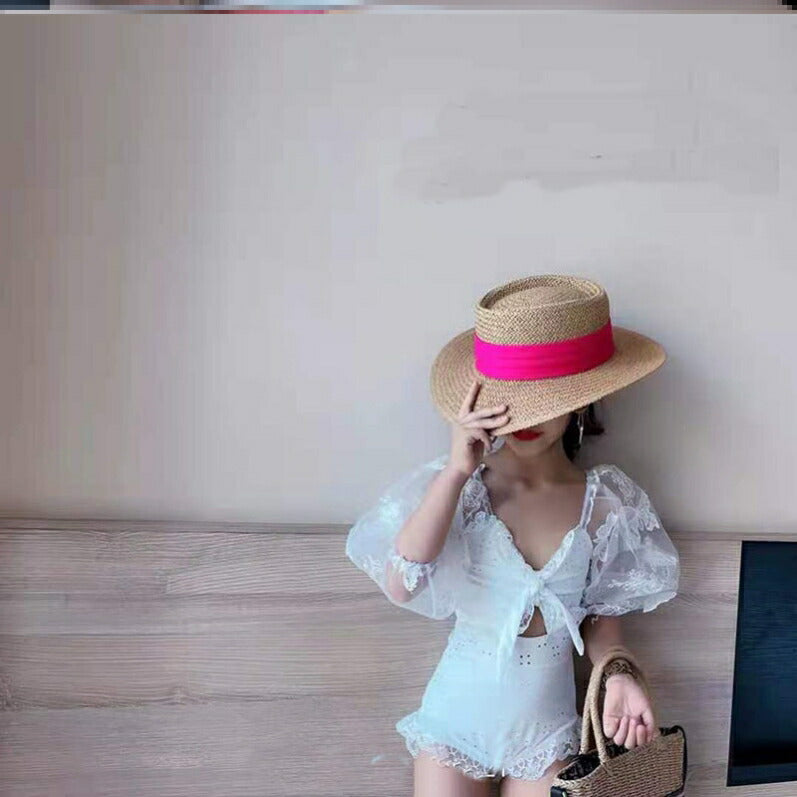 キッズ 水着 女の子 セパレートキッズ 水着 女の子 ワンピース水着 80cm 90cm 100cm 110cm 120cm 130cm子供用 2点セット 露出swimsuit-018