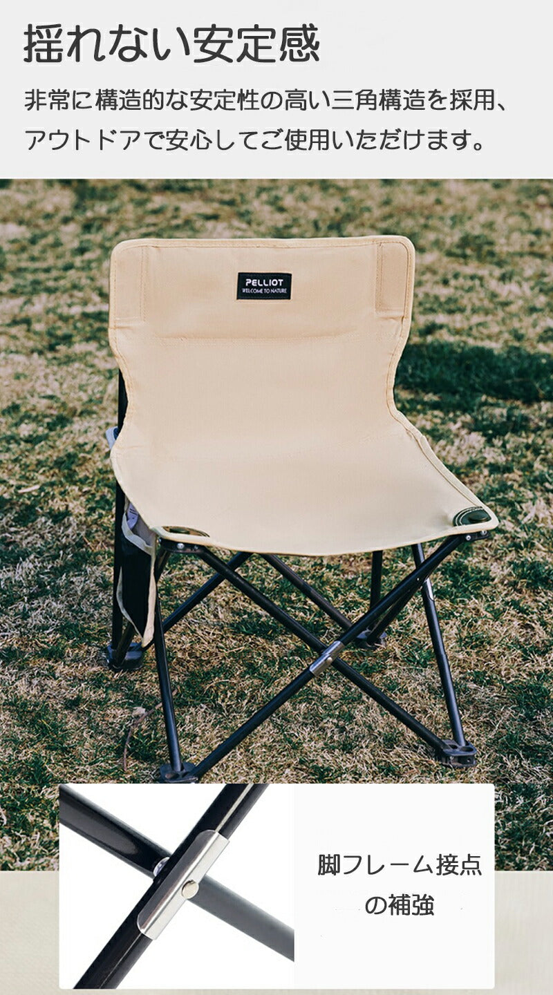 アウトドアチェア 2個セット 軽量 アウトドア椅子 折りたたみ レジャー用品 チェアー キャンプチェア レジャーチェア コンパクト イス 収納袋付 折りたたみ  copysku-204