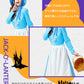 ハロウィン コスプレ アリス コスチューム 衣装 水色 エプロンドレス レディース お姫様 服 コスプレ 仮装  フリーサイズ　リボン カチューシャ ワンピースwsf014