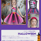 ハロウィンコスプレ悪魔 子供用 骸骨 ホラー 衣装 仮装 子供ドレス 帽子あり ワンピース コスチューム キッズコスプレ ドレス 魔女 コスプレ衣装 悪魔 ウィetwsj0012