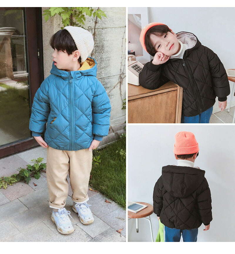 中綿 コート 子供 ダウン キッズ ダウンコート ダウンジャケット 女の子 男の子 アウター コート フード付き 子供服 子ども服 オーバー ジャケット ベビーitem-241224
