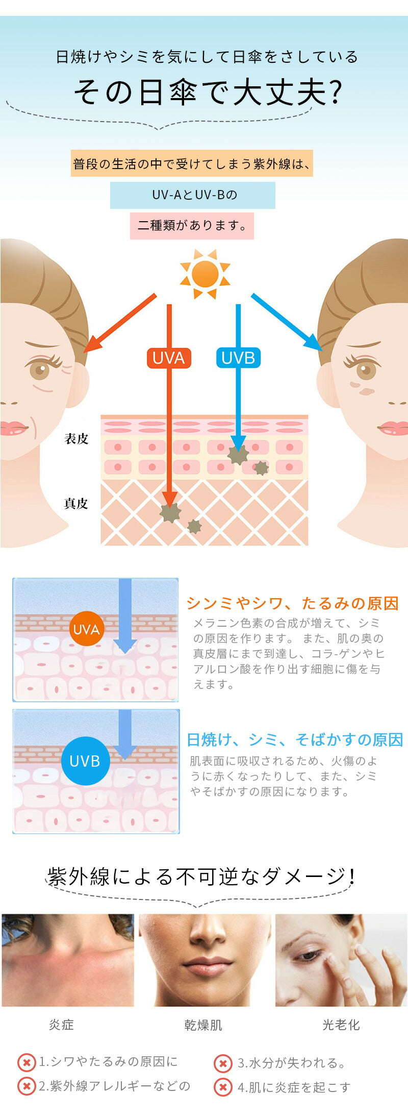 折りたたみ傘 日傘 uvカット 完全遮光 ギフト 自動開閉 遮光率100% レディース 折り畳み傘 軽量 晴雨傘 8本骨 ワンタッチ シンプル 折れにくい 晴雨kasa-3011