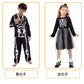 子供用コスプレ悪魔 骸骨 ホラーハロウィン  衣装仮装 送料無料 コスチューム キッズコスプレ ドレス  コスプレ衣装 悪魔 ウィッチ 子供用 ゾンビ 魔法使いetwsj0022