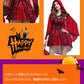 赤ずきん コスチューム 【ハロウィン 赤ずきん コスプレ】 仮装 赤ずきん コスプレ仮装 ハロウインクロース 赤ずきん　マント 女性用 ★Halloween衣装wsf009