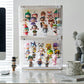 フィギュアケース コレクションケース LEDライト 収納 高品質 コレクション ボックス クリアケース 透明展示ケース 積み重ね可能 扉付き 完成品 透明 アク ss27
