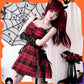 ハロウィンコスプレ衣装　魔法使い  魔女 コスチューム フリンジ付きワンピース　セクシー 魔女 童話 コスチューム コスプレ 衣装 仮装 ハロウィン レディースwsf018