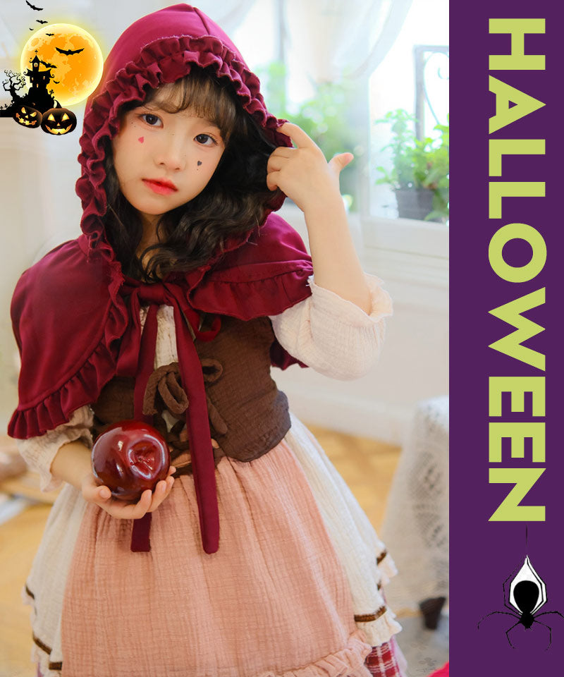 ハロウィン コスプレ 魔女　ゴスロリ ハロウィン 仮装 小悪魔 コスチューム キッズ ゾンビ デビル ガール 魔法使い 魔法子ども ハロウィン衣装 ブラック コetwsj0015