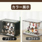 フィギュアケース 収納 高品質 アクリル ケース ボックス コレクションケース コレクション ボックス クリアケース 透明展示ケース 積み重ね可能 扉付き 組み storage-014-hd