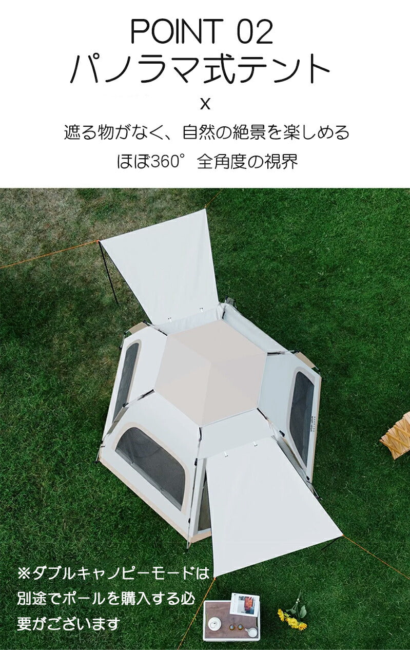 ワンタッチテント 2way 3～4人用 240*210cm ワンタッチ テント uvカット 防水 ドーム型 ドーム テント ソロ ワンタッチ ドームテント 小型tento-005