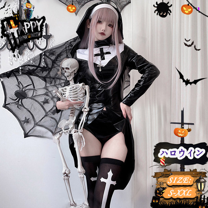 ハロウィンコスプレ衣装　魔法使い  魔女 コスチューム フリンジ付きワンピース　セクシー 魔女 童話 コスチューム コスプレ 衣装 仮装 ハロウィン レディースwsf017