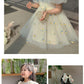 ベビードレス ワンピース 長袖 半袖 セレモニードレス 女の子 結婚式 赤ちゃん 子供服 ロンパース レース ベージュ  ベビー服 春 秋 フォーマル 膝丈 かsgato-012