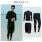 フィットネス水着 水着 レディース ビキニ ラッシュガード ショートパンツ レギンス 上下5点セット ノンワイヤー パット入り パンツ 体型カバー 長袖 メンズ copysku-187