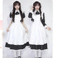 メイド服 ハロウィン コスプレ 半袖 長袖 メイド 可愛い 女の子 セクシー カップル ロリータ 定番 衣装 レディース エプロン ドレス アリス風仮装 男ウケmaid-007