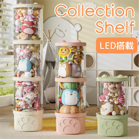 ぬいぐるみ 収納 収納ボックス ディスプレイ コレクションケース 収納ケース 収納ボックス コレクション ぬいぐるみ 収納式ポケット おしゃれ 収納ケース ビニ ss14