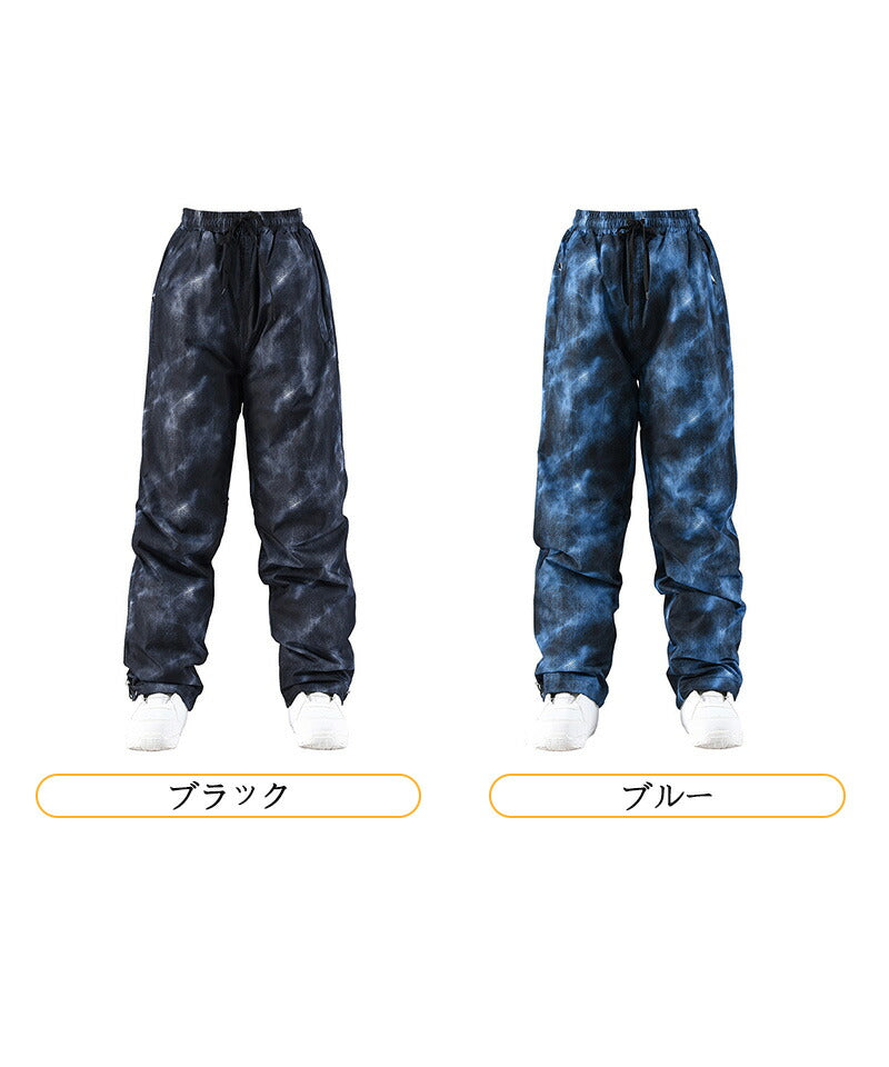 スノーウェア ズボン ユニセックス 便利ポケット付き スキパンツ レディース メンズ ボードウェア スノボウェア スキーウェア スノーボード スノボー スキー hxf0015