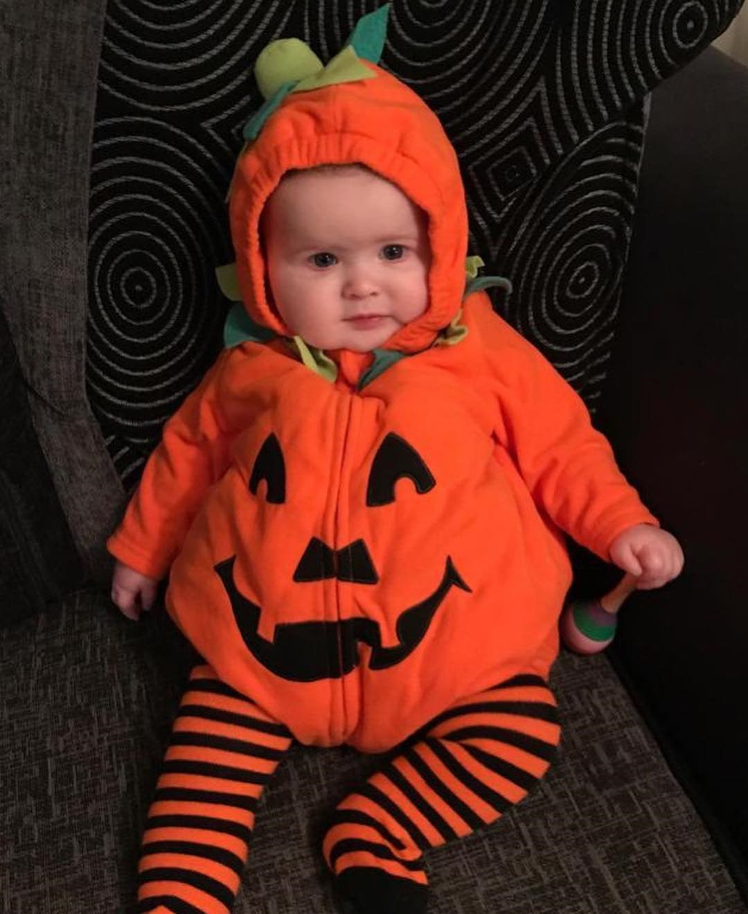 ロンパース ベビー ベビーロンパース かぼちゃ カボチャ 男の子 女の子 ハロウィン かぼちゃロンパース 仮装 コスチューム ベビーコスチューム 秋 冬 70 ngy-1