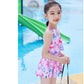 キッズ 水着 女の子 セパレート 子供 水着 女の子 ラッシュガード スクール水着 幼稚園 小学生 中学生 スイミング スクール 海水浴 スイムウェア 水遊び  copysku-133