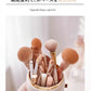コスメボックス 回転式 蓋付 大容量 メイクボックス 360° コスメ 収納ケース 化粧入れ  化粧品 劣化防止 防塵 女性 メイク 360度 回転 クリア ボstorage-0105