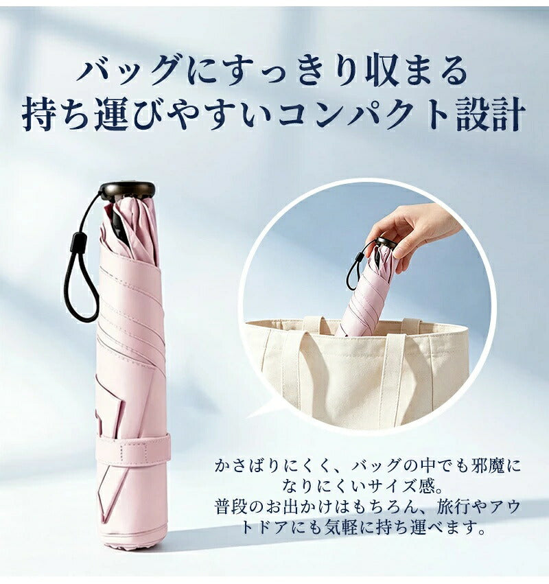 日傘 折りたたみ 完全遮光 晴雨兼用 折りたたみ傘 ペンシル傘 スリム コンパクト 超軽量 130g 軽量 遮光率100% UVカット100% 遮熱 涼しい 丈夫 風に強い 耐風 撥水 ホワイト レディース メンズ ユニセックス 子供 ランドセル対応 熱中症対策 ギフト 母の日
