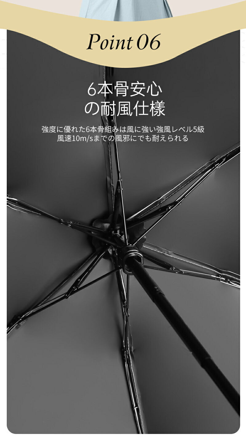 日傘 コンパクト 折りたたみ傘 折りたたみ ミニ 晴雨兼用 軽量 完全遮光 折り畳み 雨傘 兼用 おしゃれ 白 薄型 スリム UPF50+ 遮熱 超軽量 UVカット 14cm収納 6本骨 直径90cm 紫外線遮断 メンズ レディース 母の日 晴雨傘 超コンパクト