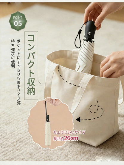 日傘 折りたたみ傘 折り畳み傘 折畳傘 雨傘 晴雨兼用 完全遮光 UVカット99％ UPF50+ 紫外線対策 遮熱 涼しい 自動開閉 ワンタッチ 軽量 超軽量 丈夫 6本骨 大きめ コンパクト 防水 撥水 速乾 濡れない レディース メンズ 男女兼用 かわいい 春 夏 梅雨