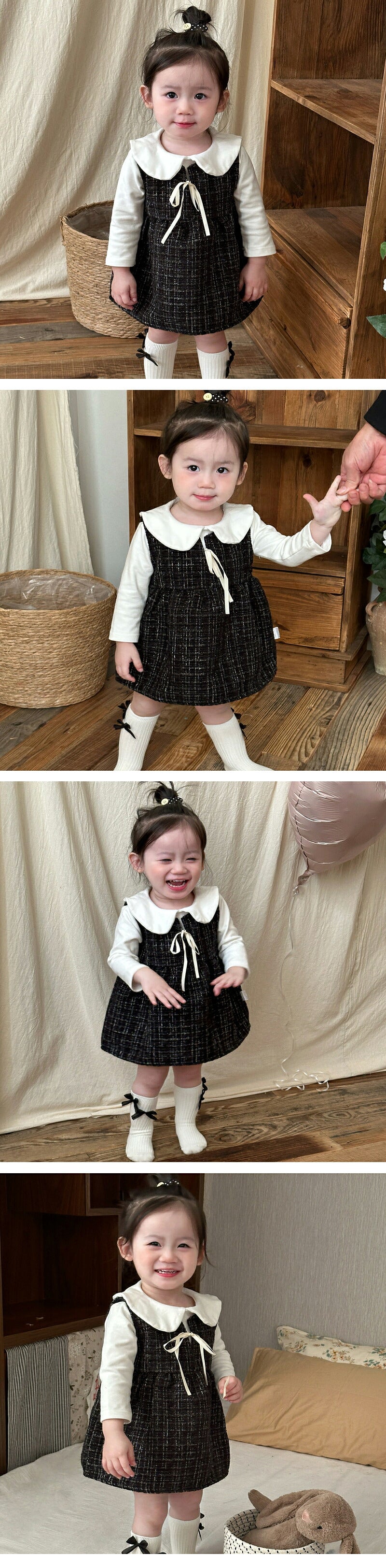 女の子 ワンピース フォーマル ベビー ワンピース ベビードレス 赤ちゃんドレス 子供服 キッズ 女児 ベビー服 子ども服 入園式 七五三 結婚式 発表会 写真撮影 ジャンパースカート ノースリーブ 黒 姉妹コーデ 姉妹リンク 姉妹 おしゃれ かわいい 誕生日