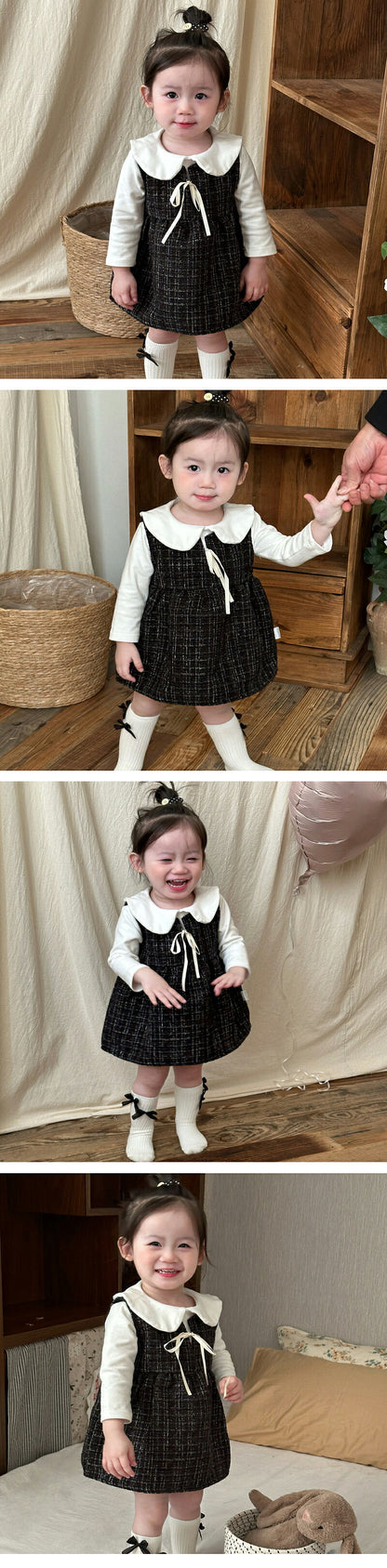 女の子 ワンピース フォーマル ベビー ワンピース ベビードレス 赤ちゃんドレス 子供服 キッズ 女児 ベビー服 子ども服 入園式 七五三 結婚式 発表会 写真撮影 ジャンパースカート ノースリーブ 黒 姉妹コーデ 姉妹リンク 姉妹 おしゃれ かわいい 誕生日