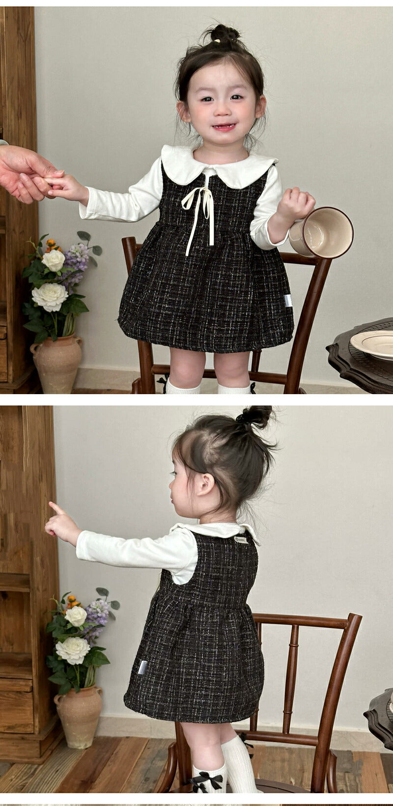 女の子 ワンピース フォーマル ベビー ワンピース ベビードレス 赤ちゃんドレス 子供服 キッズ 女児 ベビー服 子ども服 入園式 七五三 結婚式 発表会 写真撮影 ジャンパースカート ノースリーブ 黒 姉妹コーデ 姉妹リンク 姉妹 おしゃれ かわいい 誕生日
