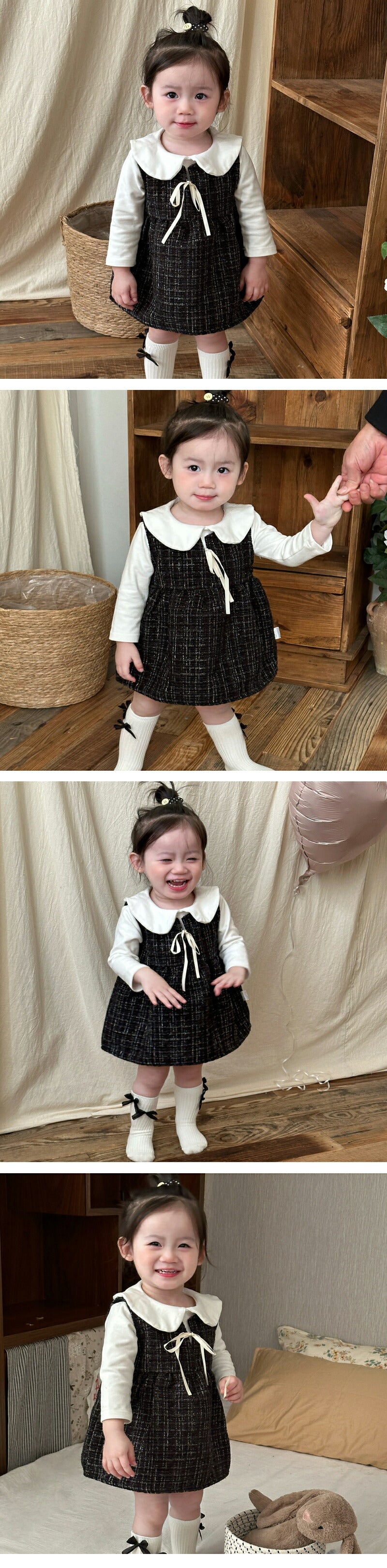女の子 ワンピース フォーマル ベビー ワンピース ベビードレス 赤ちゃんドレス 子供服 キッズ 女児 ベビー服 子ども服 入園式 七五三 結婚式 発表会 写真撮影 ジャンパースカート ノースリーブ 黒 姉妹コーデ 姉妹リンク 姉妹 おしゃれ かわいい 誕生日