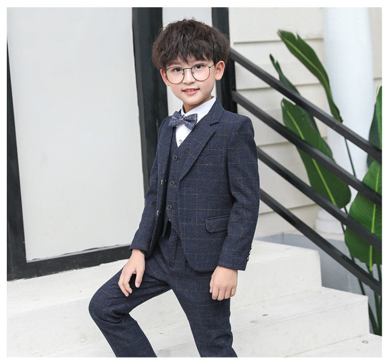 スーツ 男の子 5点セット 七五三 子供 入学式 フォーマル 子供スーツ 子供服 卒業式 送料無料 紳士服 キッズ 誕生日 入園kidssuit-002