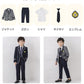 入学式スーツ 子供 セーラー服 チェックスカート キッズ 卒業式　5点セット 女子学生制服 上下セット フォーマル スクールシャkidssuit-003
