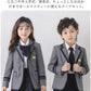 入学式スーツ 子供 セーラー服 チェックスカート キッズ 卒業式　5点セット 女子学生制服 上下セット フォーマル スクールシャkidssuit-003