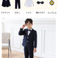 入学式 スーツ 子供 セーラー服 チェックスカート キッズ 卒業式 5点セット 女子学生制服 上下セット フォーマル スクールシkidssuit-005