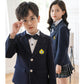 入学式 スーツ 子供 セーラー服 チェックスカート キッズ 卒業式 5点セット 女子学生制服 上下セット フォーマル スクールシkidssuit-005