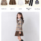 入学式 スーツ 子供 セーラー服 チェックスカート キッズ 卒業式 5点セット 女子学生制服 上下セット フォーマル スクールシkidssuit-006